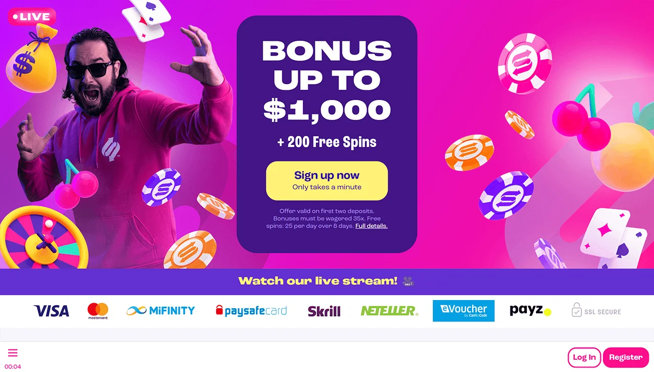 About Spinz Casino